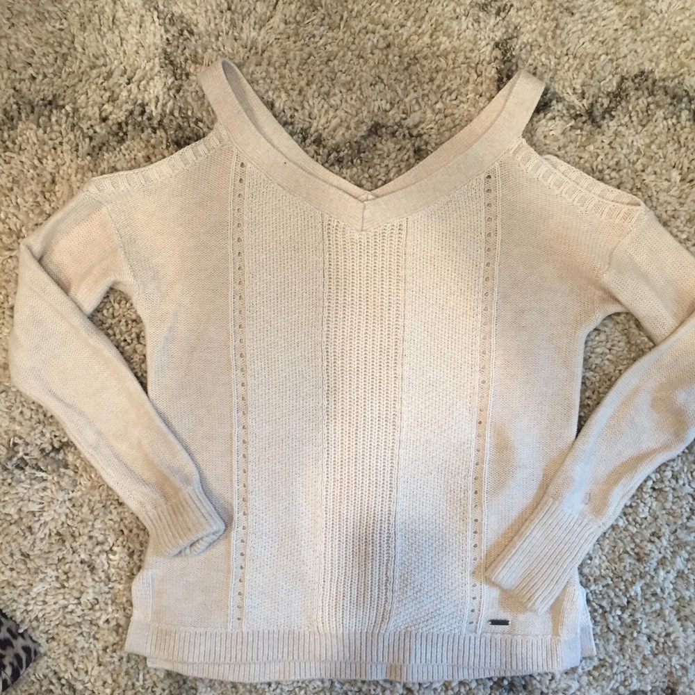 Open Shoulder Hollister Sweater